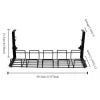 Under the Table Durable Storage Rack - Image 6