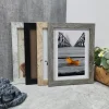 Retro Wooden Photo Frame with Stand - Image 6