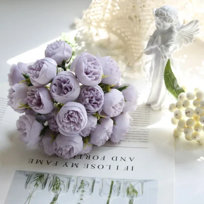 Artificial Flowers Bouquet for Wedding Decor - Image 8