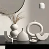 Rustic Flower Vase with Decorative Shape - Image 6