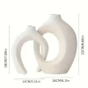 Modern Flower Vase with Hollow Design - Image 8