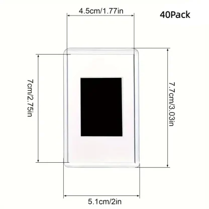 Mini Clear Photo Frame with Magnet - Image 6